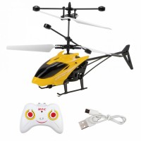 induction aircraft Helicopter Sensor + Remote Rechargeable & Shockproof for kids Children